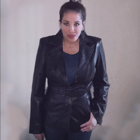 Women’s Lambskin Leather Jacket - Picture 1 of 5